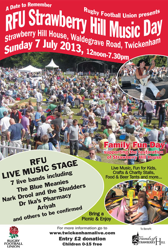 RFU Strawberry Hill Music & Fun Day